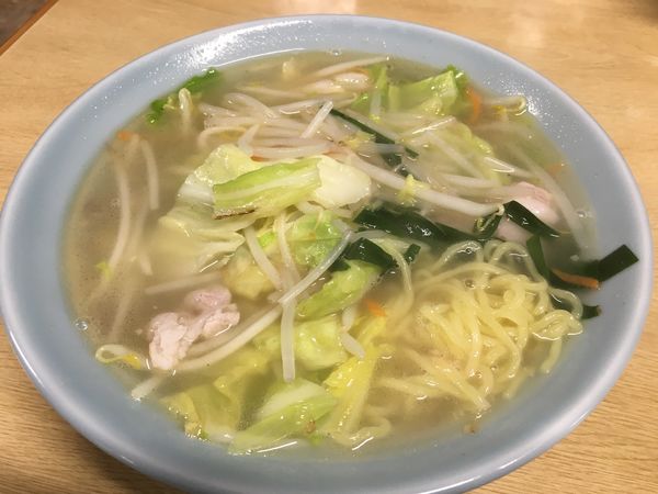 「しおタンメン」@若喜食堂の写真