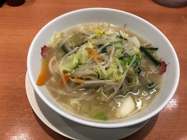 「野菜たっぷりタンメン」@日高屋 西新宿1丁目店の写真