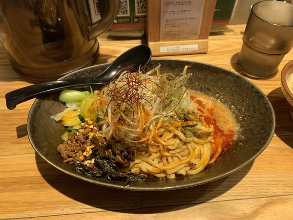 「汁なし担々麺（900円）」@四川担々麺 どういうわけで、の写真