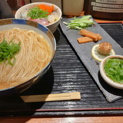 海老で鯛を釣る麺堂。 神楽の画像