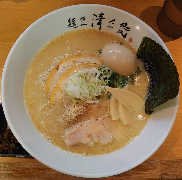「特選濃厚鶏塩そば(1000円)」@麺匠 清兵衛の写真