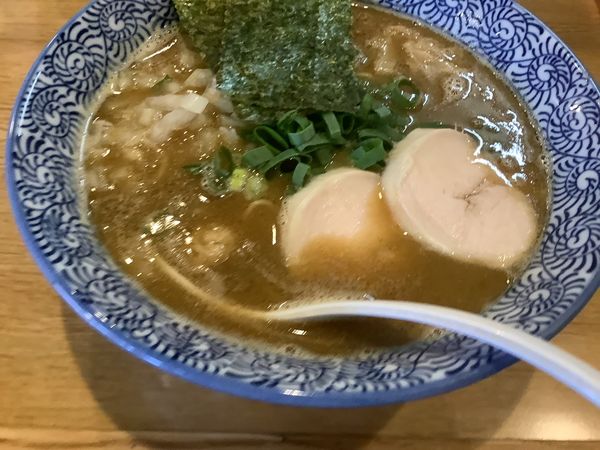 「濃厚煮干し中華そば　800円」@麺屋きよたかの写真