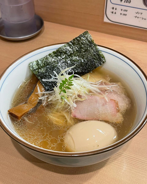 「特製のどぐろそば」@らぁ麺 くろ渦の写真