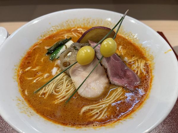 「【期間限定】太一の麺馬鹿担々麺「秋」」@燃えよ麺助の写真