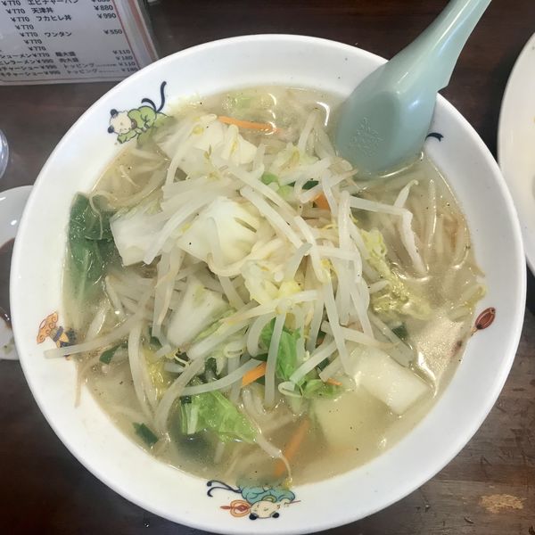 「タンメン￥550」@天龍 銀座街店の写真