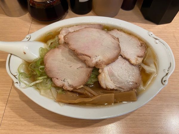 「チャーシューワンタンメン」@らーめん 田丸の写真