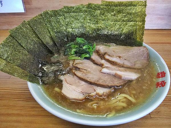 「チャーシューメン 海苔増」@ラーメン竜家 六角家姉妹店の写真