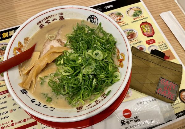 「ねぎラーメン並こってり」@天下一品 中野店の写真