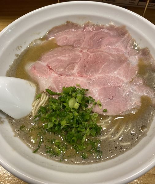 「【限定】鮟肝らーめん　９００円」@煮干らーめん 紫乱の写真