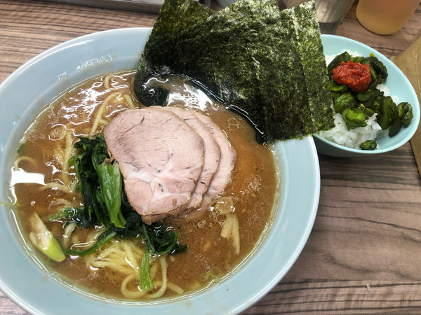 「チャーシューメン 並 ¥900」@横浜ラーメン 武蔵家 中野本店の写真