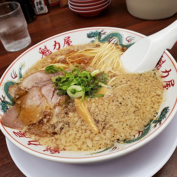 「特製醤油ラーメン(¥715)」@ラーメン魁力屋 茅ヶ崎店の写真