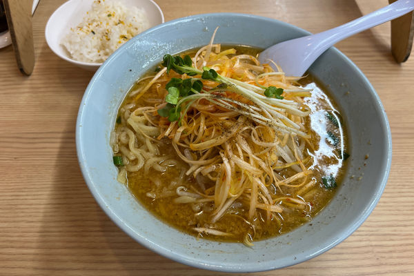 「ネギみそ920円+ライス無料」@くるまやラーメン 東松山店の写真