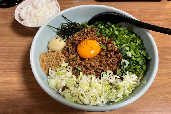 「三代目流 台湾まぜそば(大)950円」@三代目 蝦夷 坂戸にっさい店の写真