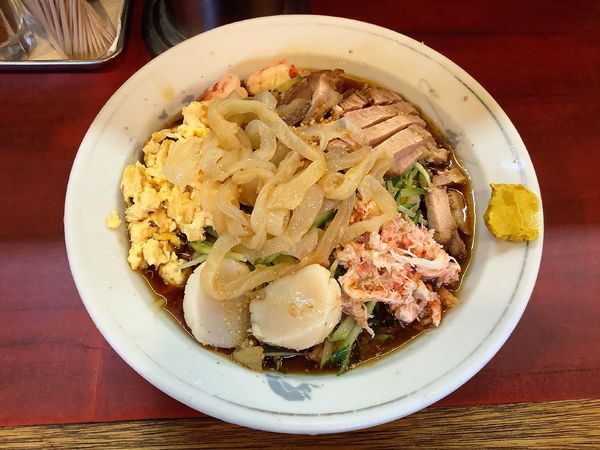 「【夏季限定】五目冷し中華」@十八番の写真