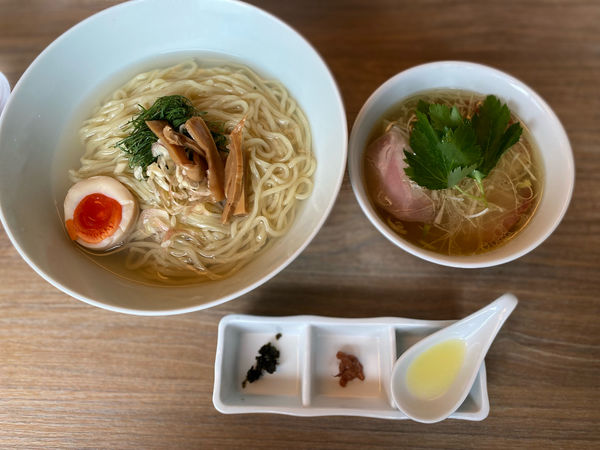 「蜆昆布水つけ麺（塩）」@中華そば 和渦 TOKYOの写真