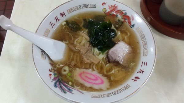 「ラーメン500円」@三友軒 目黒店の写真
