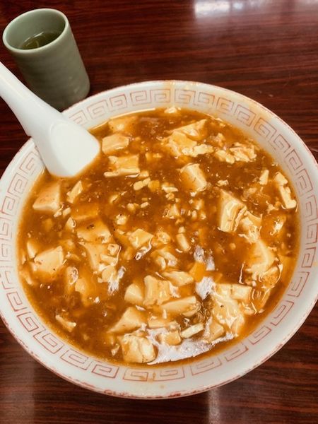 「麻婆豆腐ラーメン 700円」@中華料理 宝美楼の写真