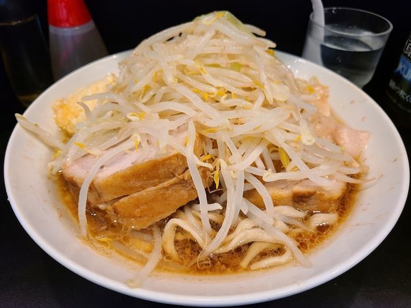 「ラーメン　豚4枚」@豚風。の写真