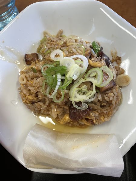 「期間限定きのこ味噌ラーメンと半チャーハン」@横浜家系らーめん 春樹 西大島店の写真