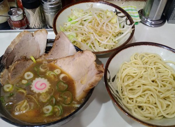 「もりそば（小）￥720＋野菜￥120＋チャーシュー￥300」@所沢大勝軒の写真