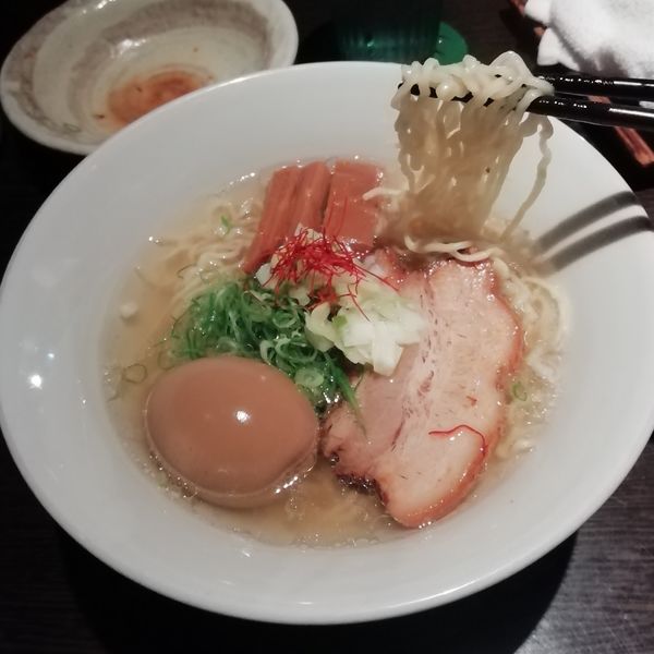 「しおラーメン(800円)」@仙臺 くろくの写真