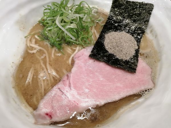 「鶏煮干そば(800)」@鶏煮干そば 一文の写真