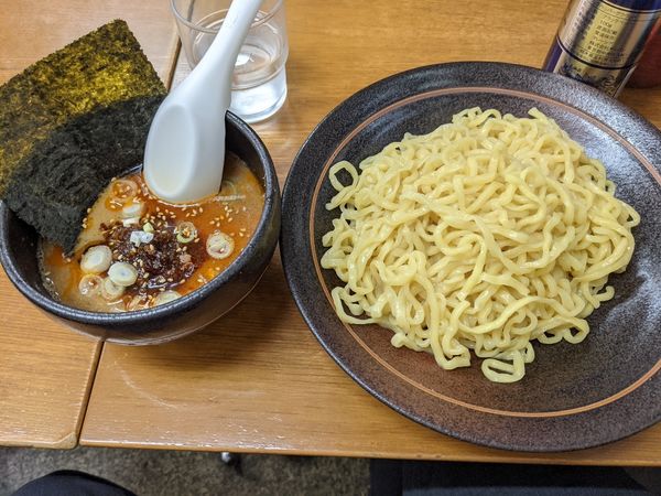 「辛つけ麺」@見聞録の写真