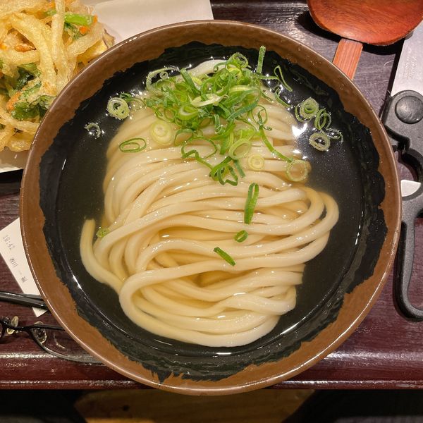 「かけ 冷 小」@香川 一福 神田本店の写真