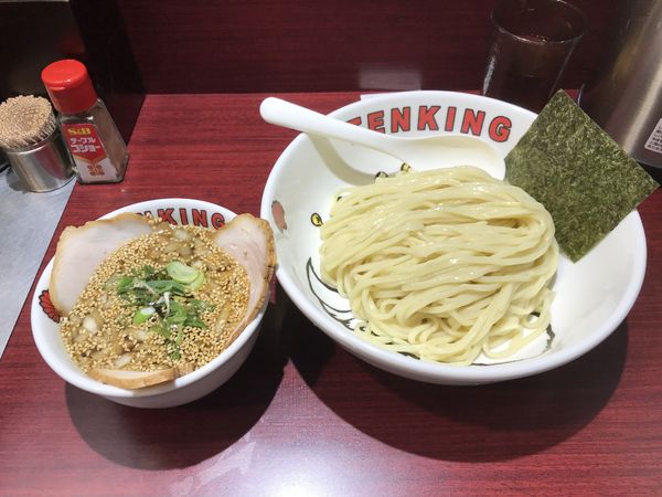 「ゴマタマつけ麺 中盛 850円」@天金狗の写真