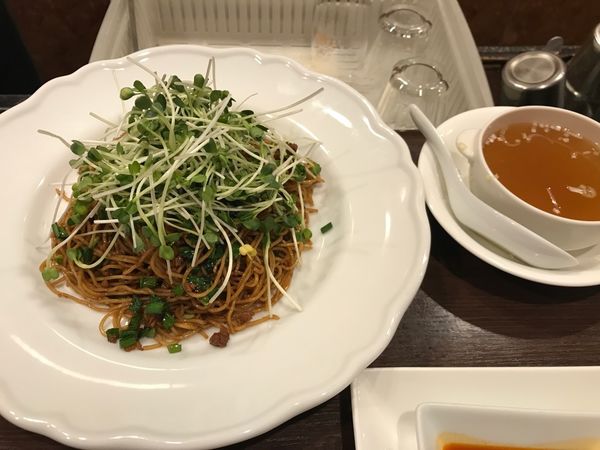 「ラージャン麺汁なし」@中国酒家 大三元の写真