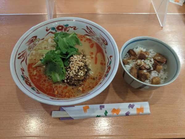 「担々麺　840円」@中華そば 呵呵の写真