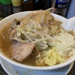 味噌らーめん豚5枚¥930 背脂玉ねぎ生姜