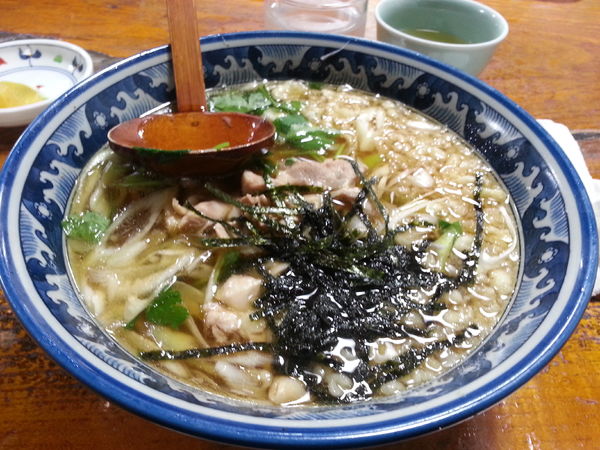 「元祖鳥中華 780円」@手打ち 水車生そばの写真