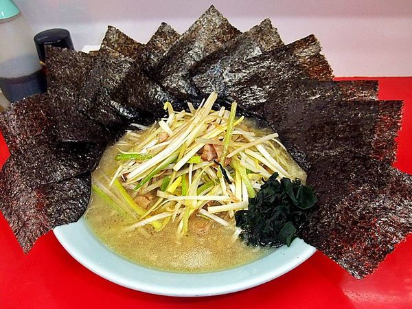 「ネギラーメン 海苔増ｘ2」@ラーメンショップ 厚木岡田店の写真