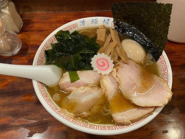 「特製中華そば」@中華めん処 道頓堀の写真