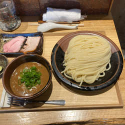 つけ麺(大) 塩とすだち　　1450円