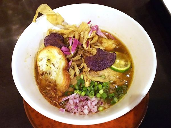 「【限定】キノショー（キノコローストの醤油soba）1150円」@sobabar Ciliegioの写真