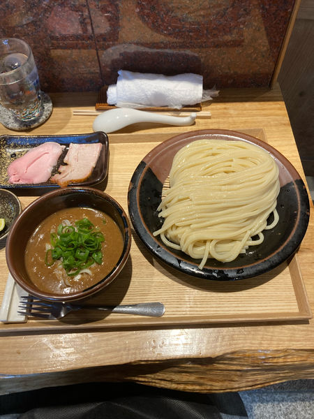 「つけ麺(大) 塩とすだち　　1450円」@中華蕎麦 とみ田の写真
