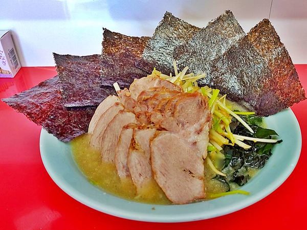 「ネギチャーシューメン 海苔増」@ラーメンショップ 厚木岡田店の写真