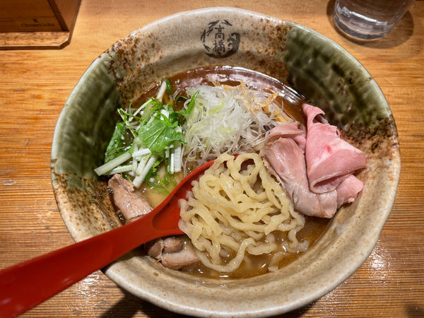 「焼きあご塩らーめん」@焼きあご塩らー麺 たかはし 新宿本店の写真