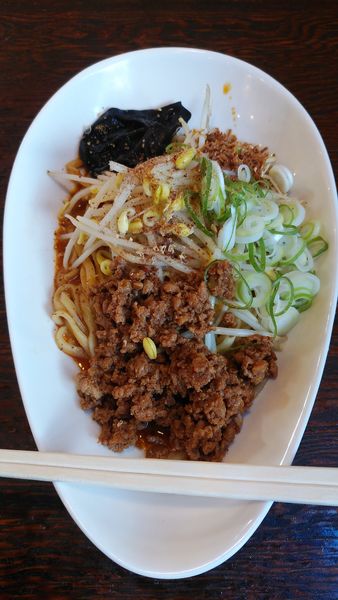 「汁なしタンタン麺」@焙煎ごま工房 タンタン本舗の写真
