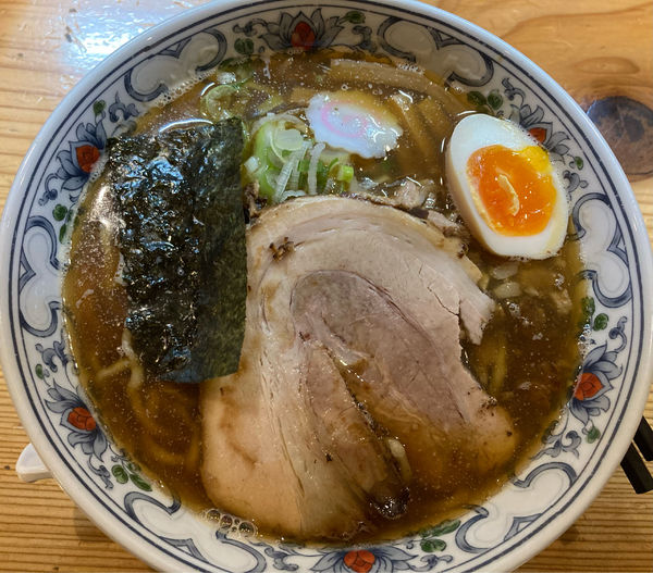 「正油の魚そば」@自家製麺 うろたの写真