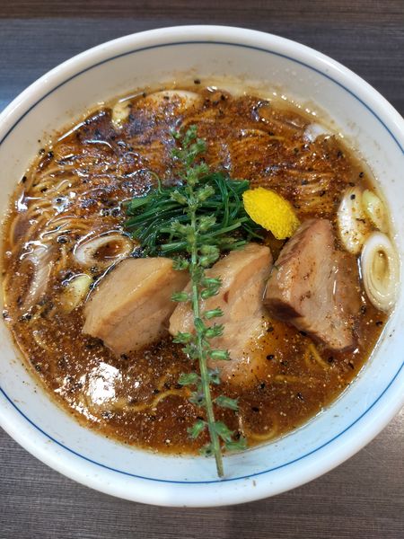 「京七味山椒そば」@ラーメン食堂わたげの写真