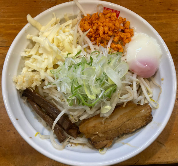 「三種盛り汁なし麺」@麵屋 傑心の写真