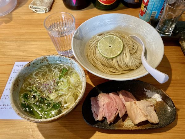 「クラフトビール＋今宵の酒＋特製らぁ麺（塩）つけ麺変更＋α」@麺屋 さくら井の写真