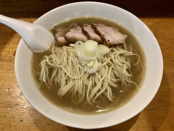 「肉そば(中)900円」@自家製麺 伊藤の写真