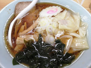 「ワンタンメン(600)」@丸大ホール 本店の写真