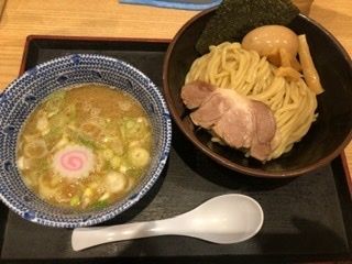 「味玉つけ麺小　750円」@舎鈴 田町駅前店の写真