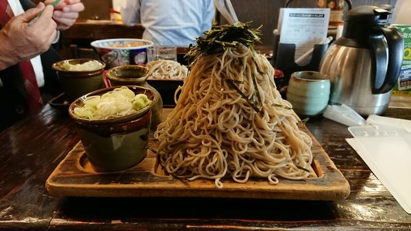 「ざるそば－富士山盛－」@そば処 味奈登庵 本店の写真