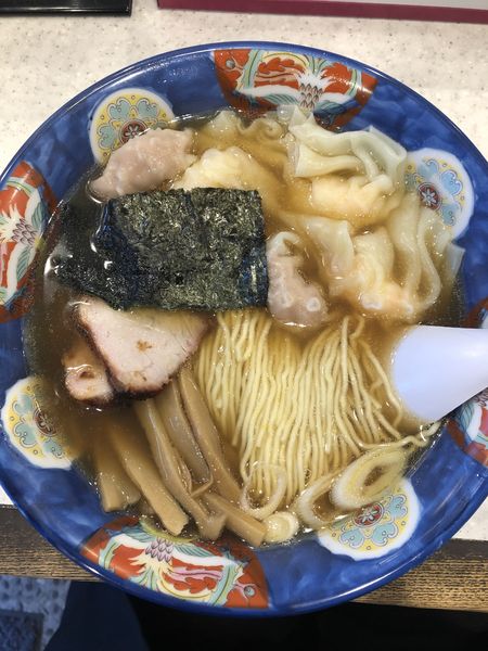 「ミックスワンタンメン1200円」@たんたん亭の写真